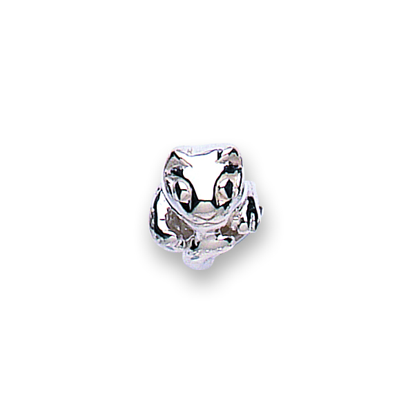 jo for girls sterling silver cat charm bead