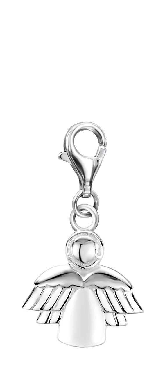 jo for girls sterling silver guardian angel charm