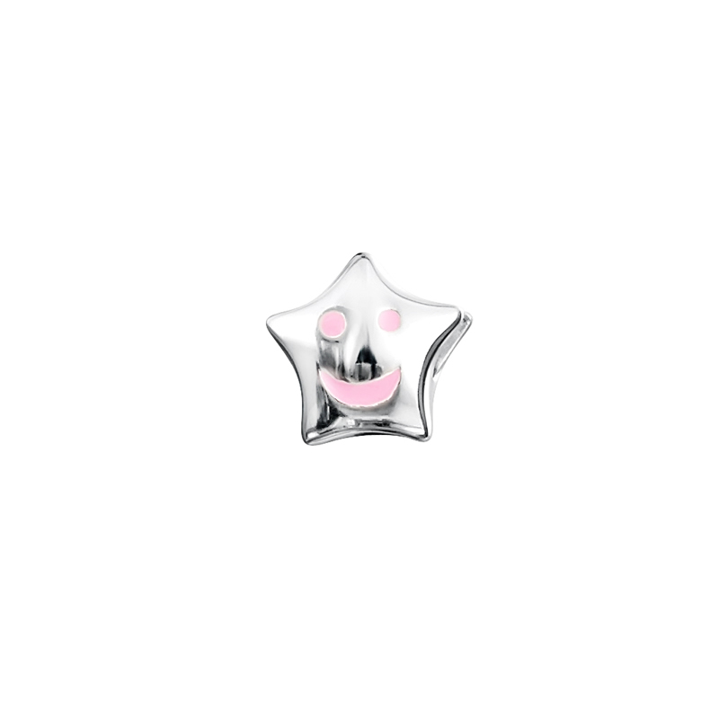 jo for girls sterling silver happy star charm bead