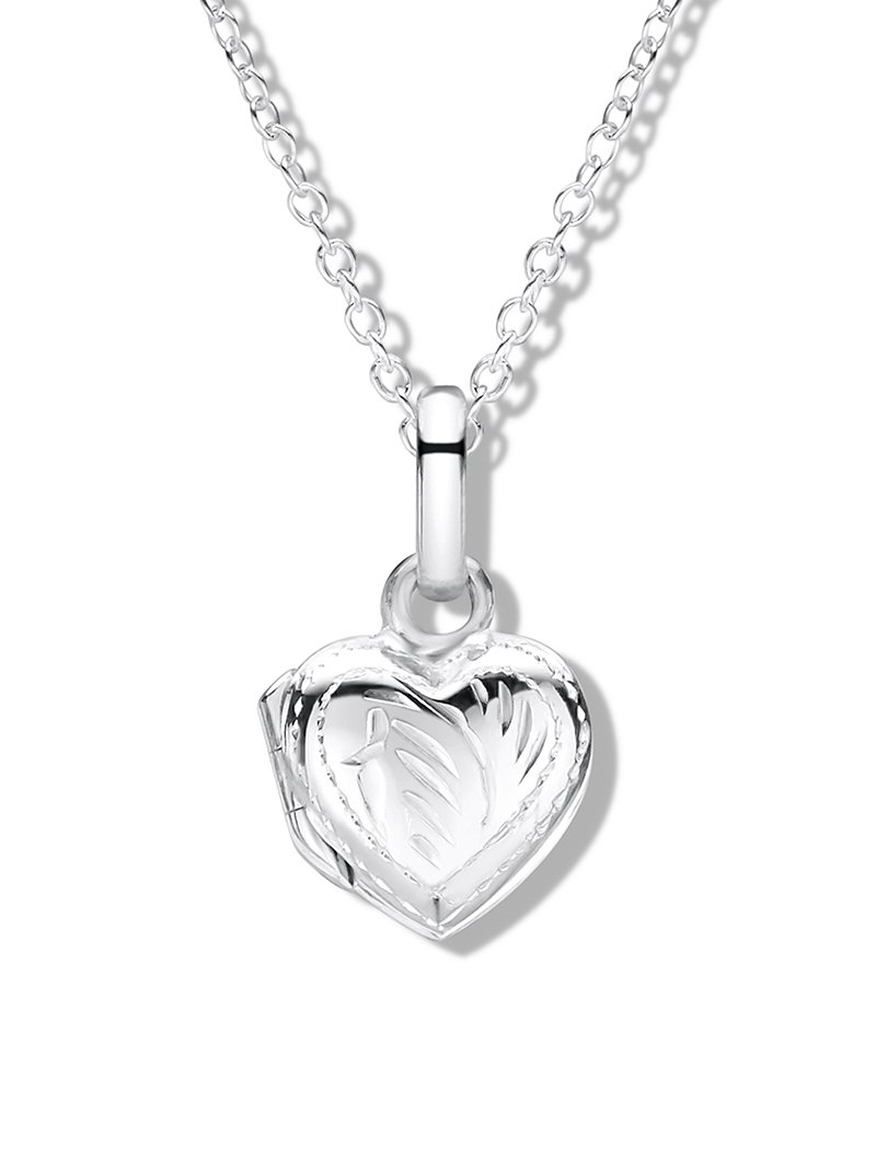 jo for girls sterling silver heart locket