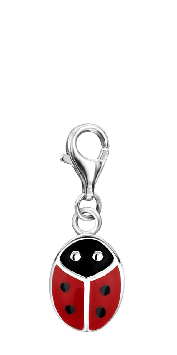 jo for girls sterling silver ladybird charm