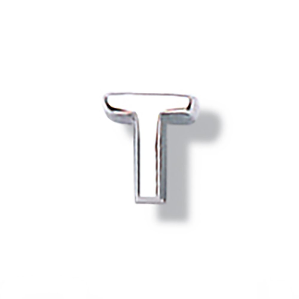 jo for girls sterling silver letter 'T-Z' bead