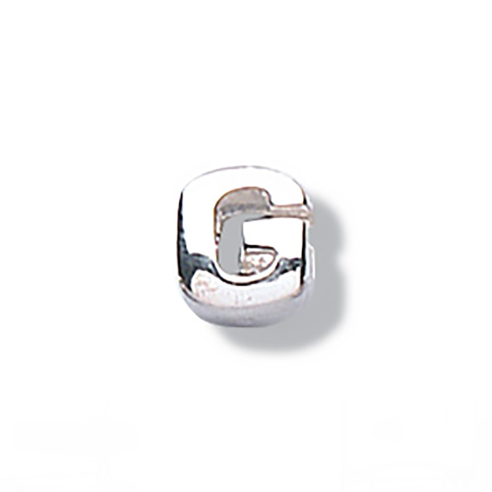 jo for girls sterling silver letters 'G-L' beads