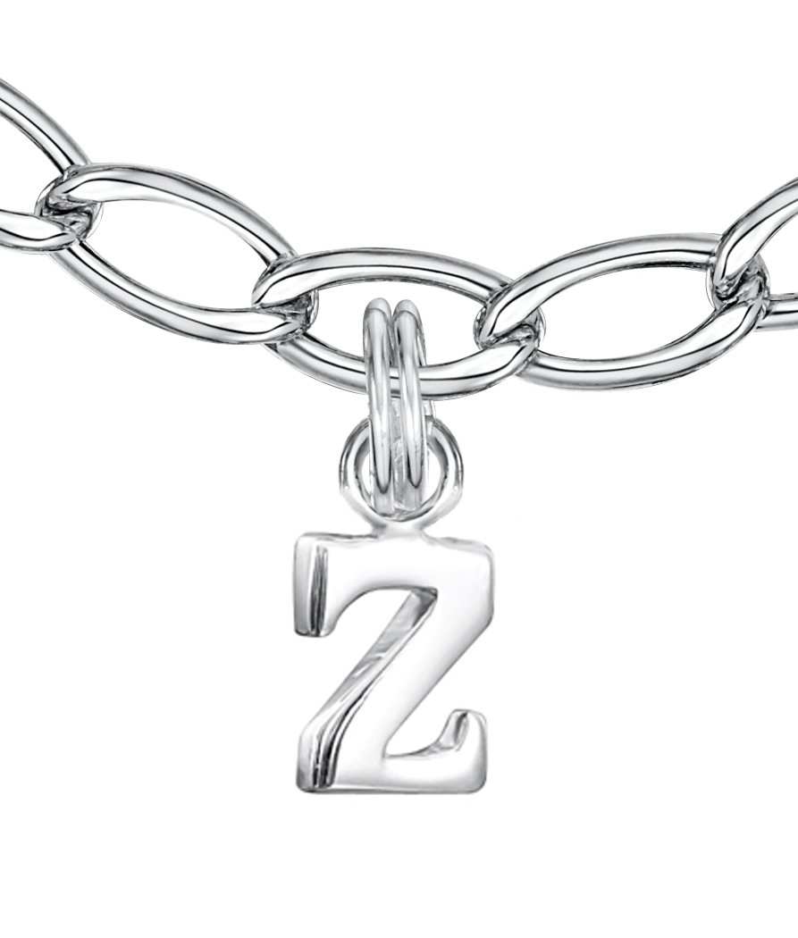 jo for girls sterling silver letters 'y-z' bracelet