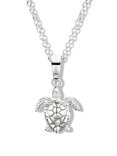 jo for girls sterling silver turtle