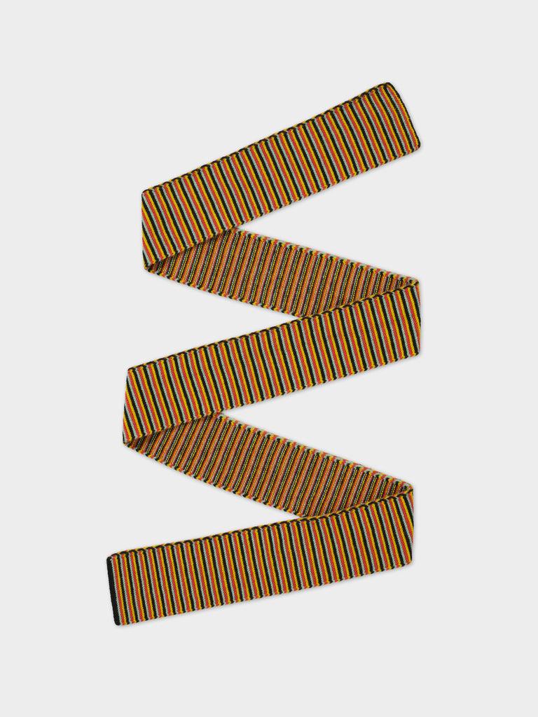 Jo Gordon LONG MULTICOLOUR GARTER STITCH SCARF