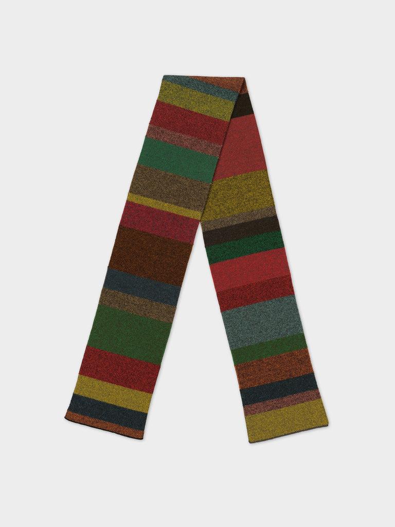 Jo Gordon SMALL TWEED SCARF MULTICOLOUR