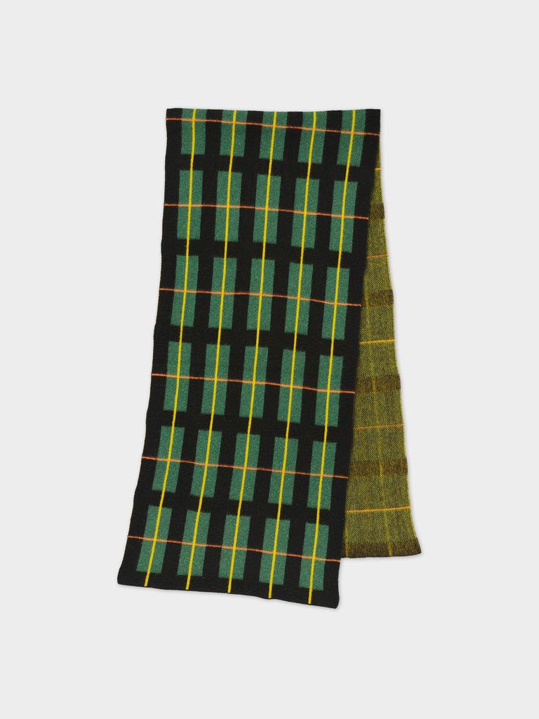 Jo Gordon LARGE TARTAN BRUSHED BLANKET SCARF MULTICOLOUR