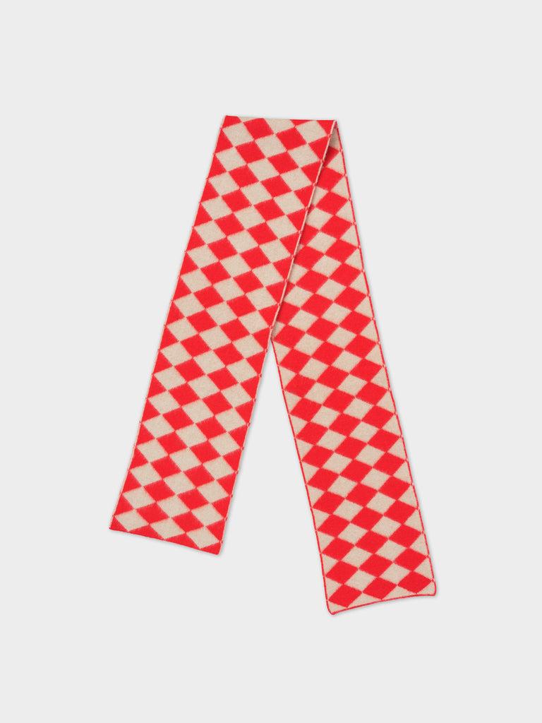 Jo Gordon TWO COLOUR VERTICAL STRIPE BROWN KNEE SOCKS