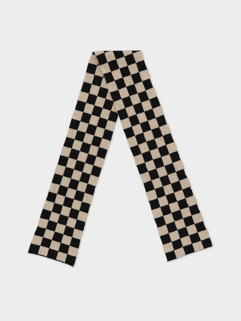 Jo Gordon TWO COLOUR VERTICAL STRIPE BROWN KNEE SOCKS