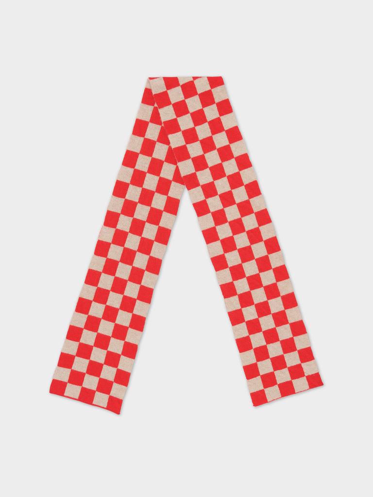 Jo Gordon TWO COLOUR VERTICAL STRIPE BROWN KNEE SOCKS