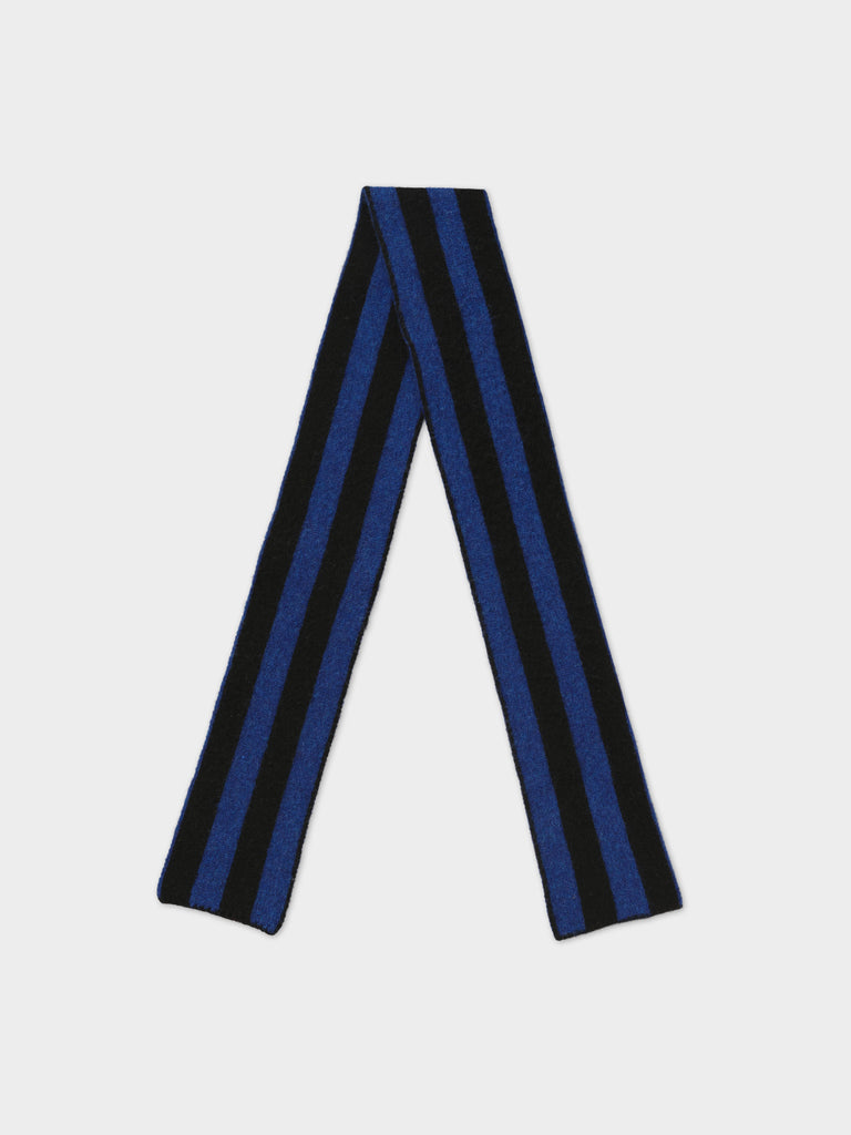 Jo Gordon TWO COLOUR VERTICAL STRIPE BROWN KNEE SOCKS