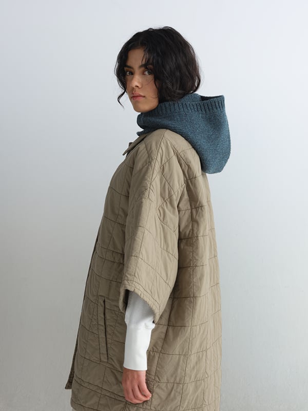 jo gordon TWO COLOUR VERTICAL STRIPE BROWN KNEE SOCKS