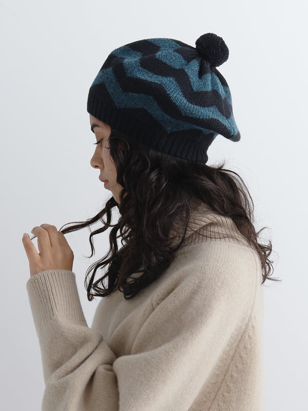 jo gordon TWO COLOUR VERTICAL STRIPE BROWN KNEE SOCKS