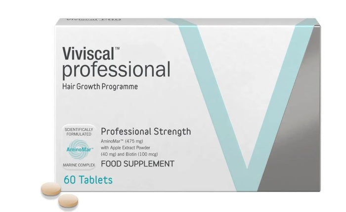 jo hansford VIVISCAL PROFESSIONAL UK HAIR GROWTH SUPPLEMENT
