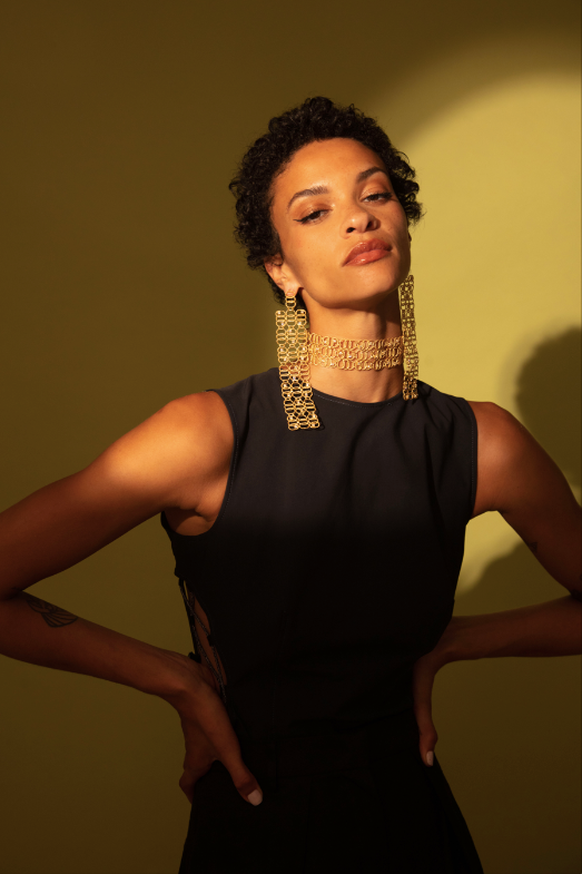 Joanna Laura Constantine MODERN VINTAGE EARRINGS WITH HANDSET STONES