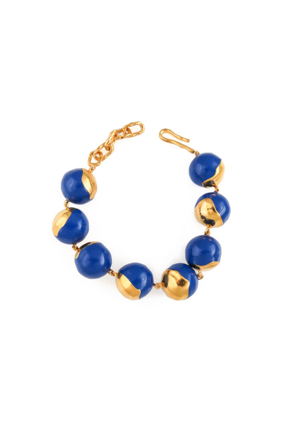 joanna laura constantine MULTI ORBS BRACELET WITH ENAMEL