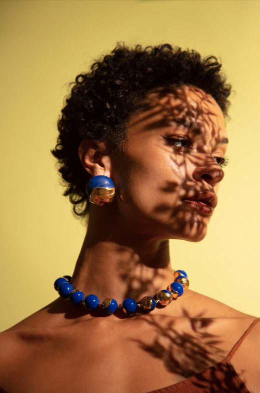 Joanna Laura Constantine STATEMENT MULTI ENAMELED ORBS NECKLACE