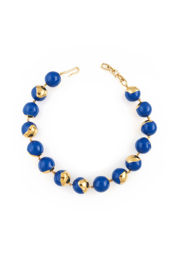 joanna laura constantine STATEMENT MULTI ENAMELED ORBS NECKLACE