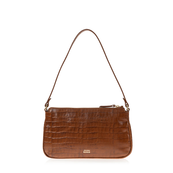 Joanna Maxham Baguette (Saddle Croc-Embossed)