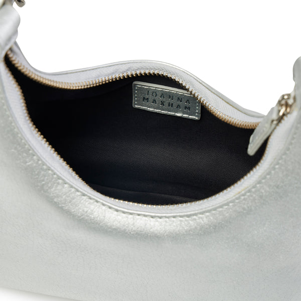 Joanna Maxham Prism Hobo (Silver Leather)