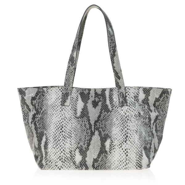 joanna maxham Rive Gauche Tote (Grey Snake Wash)