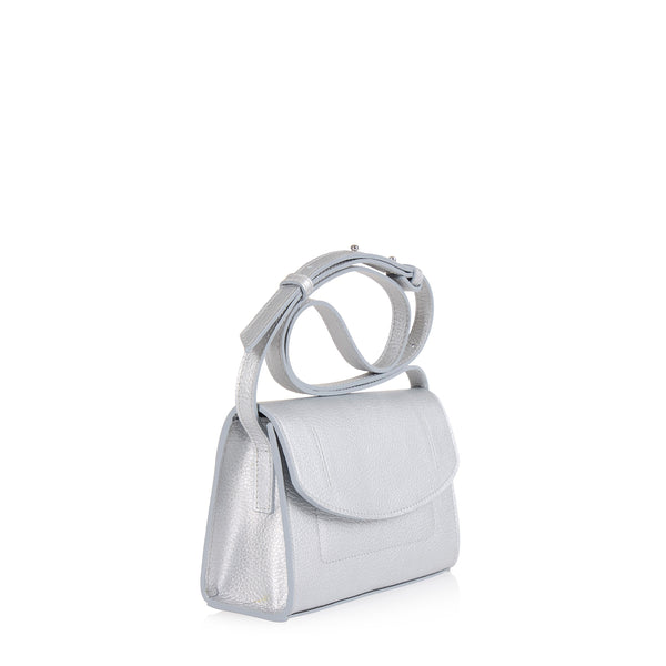 Joanna Maxham The Runthrough Mini (Silver Pebbled Leather)