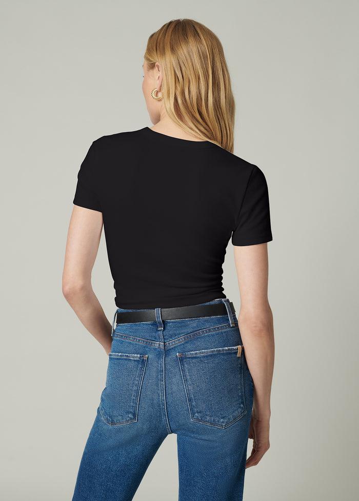 Joe's THE BABY TEE BLACK