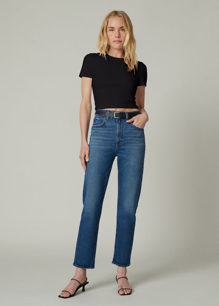 Joe's THE BABY TEE BLACK