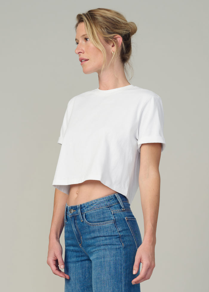 Joe's THE BOXY TEE WHITE