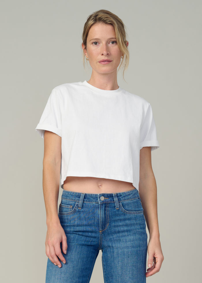 joe's THE BOXY TEE WHITE