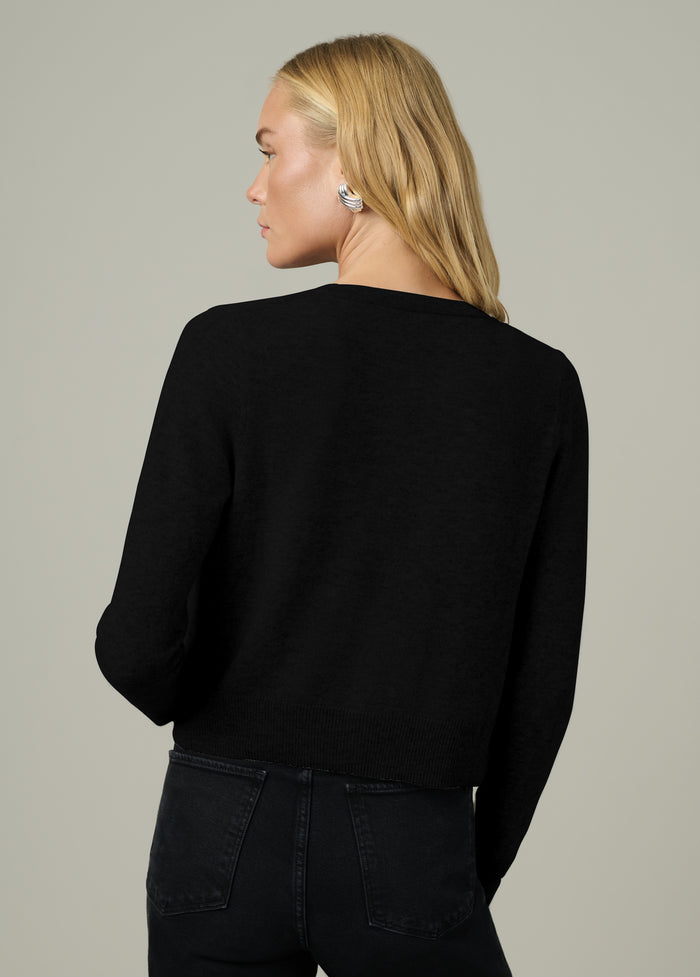 Joe's THE DANI CASHMERE CARDIGAN BLACK