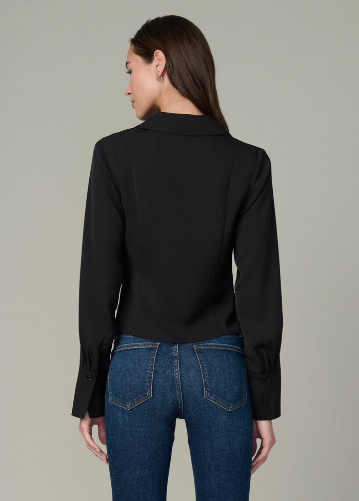 Joe's THE IRIS BLOUSE BLACK
