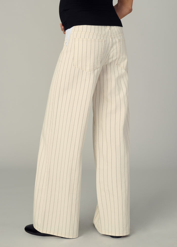 Joe's THE LOU LOU MATERNITY NATURAL STRIPE