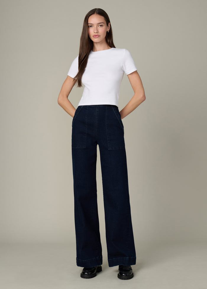 joe's THE SIDE ZIP WIDE LEG DONT WORRY