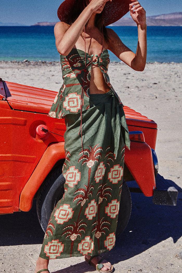 Johanna Ortiz Amazon Echoes Skirt