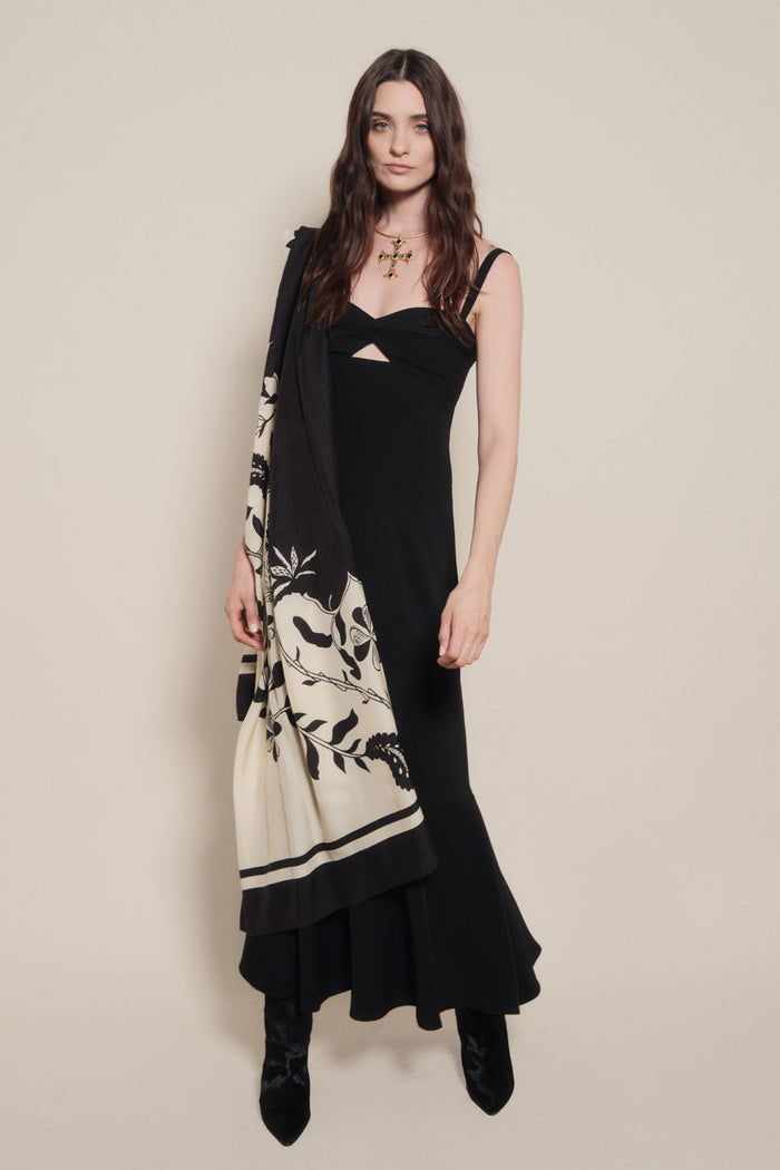 Johanna Ortiz Flowing Fortunes Shawl