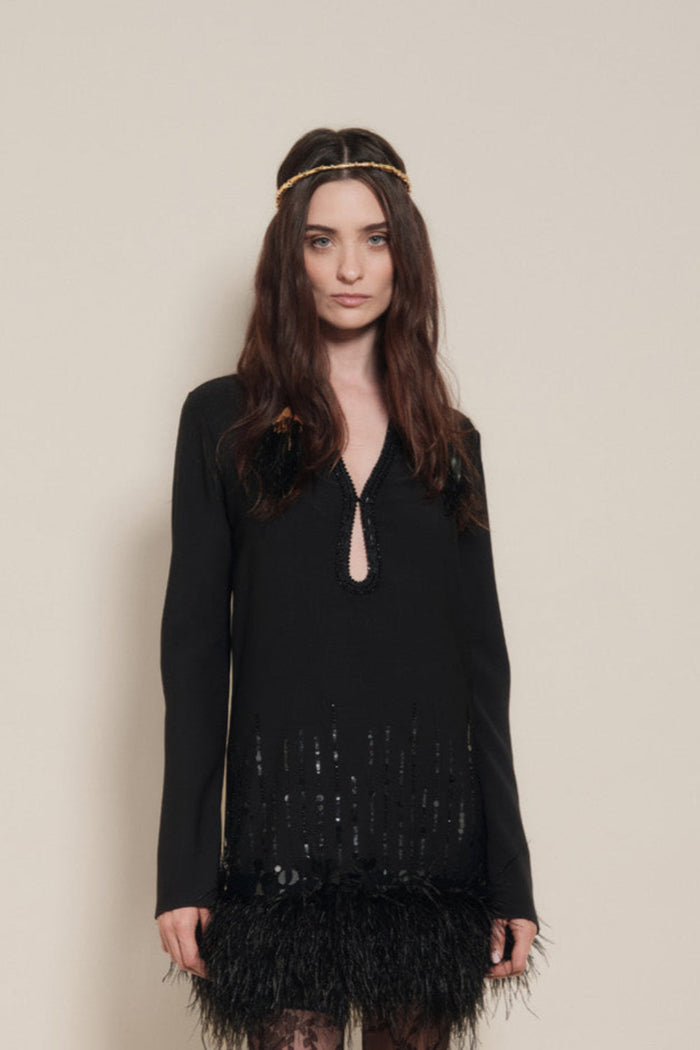 Johanna Ortiz Fortune's Favor Headpiece