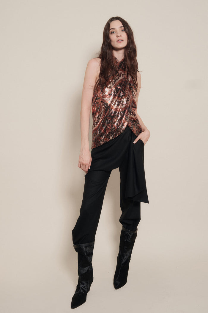 Johanna Ortiz Glimmering Frost Top