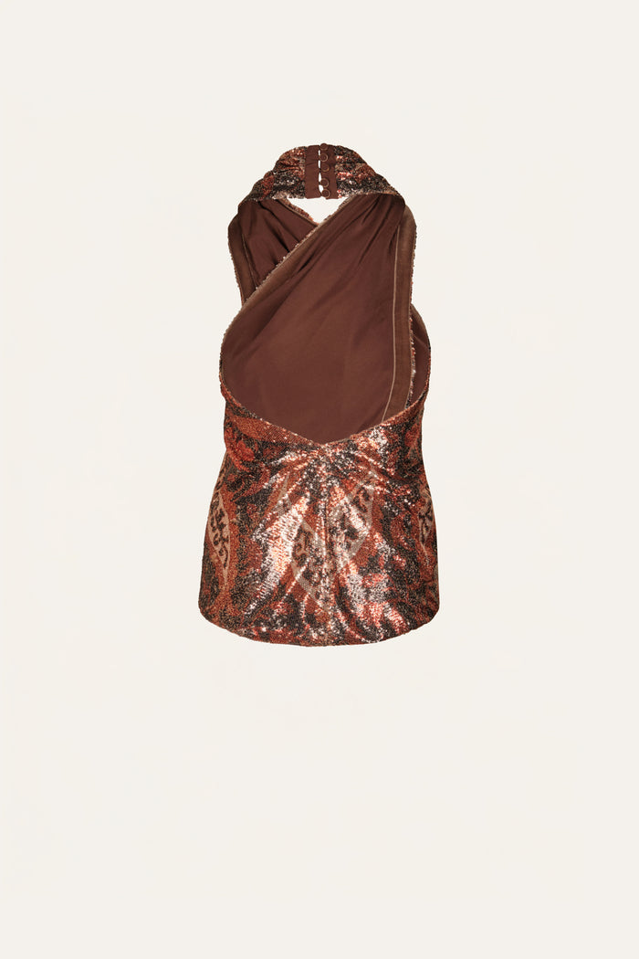 Johanna Ortiz Glimmering Frost Top