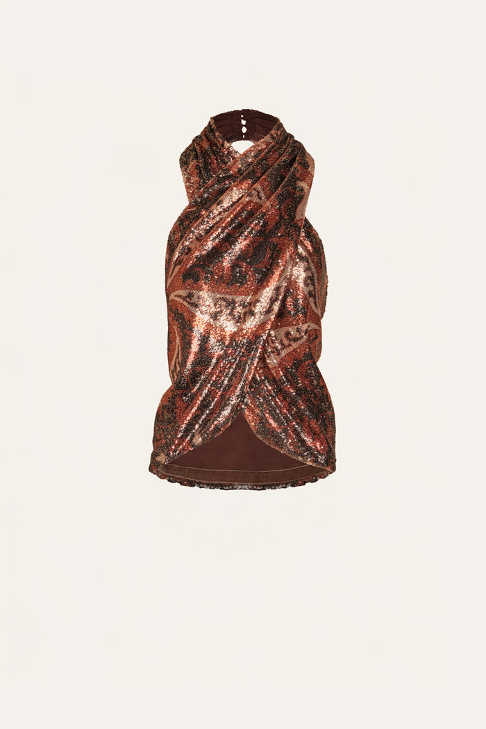 johanna ortiz Glimmering Frost Top