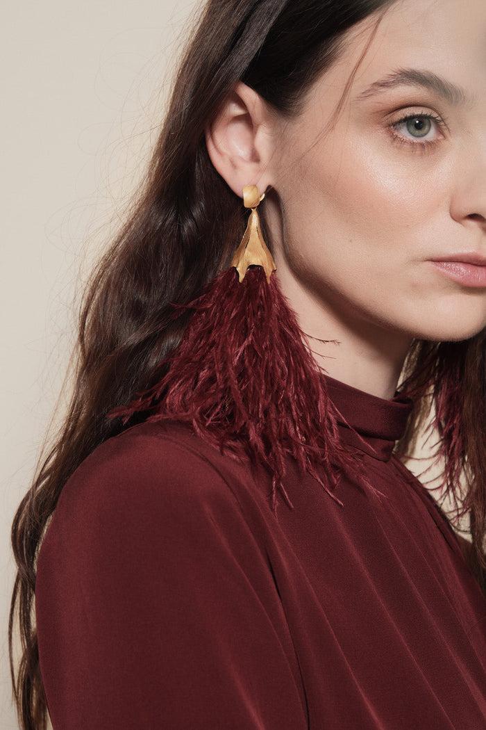 Johanna Ortiz Mystic Crescent Earrings