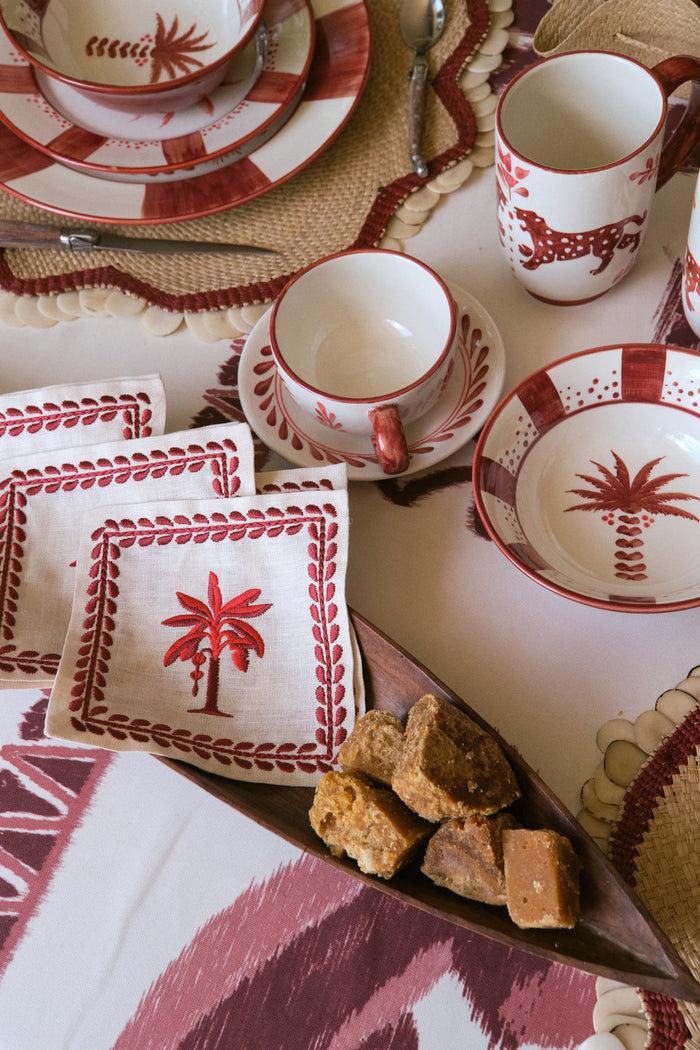 Johanna Ortiz Platanera Cocktail Napkin Set Of 4