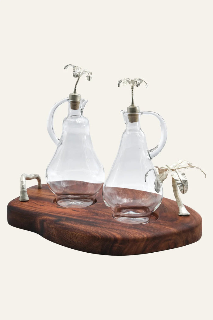 johanna ortiz Rio Claro Vinegar Cruets Set of 2