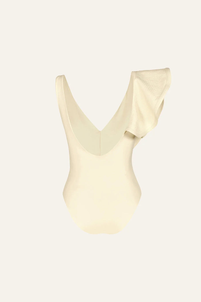 Johanna Ortiz Santa Clara Onepiece In Ecru