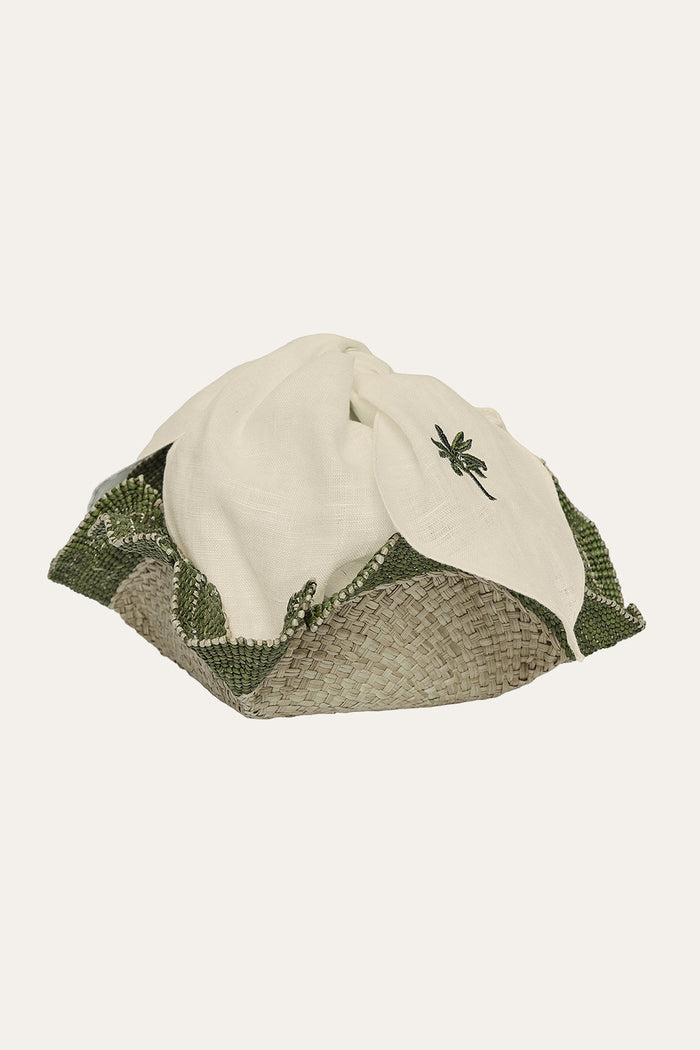 johanna ortiz Mushroom Mandala Bread Basket Set of 2