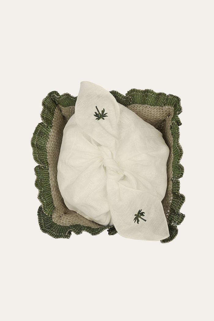 Johanna Ortiz Mushroom Mandala Mini Bread Basket Set Of 4