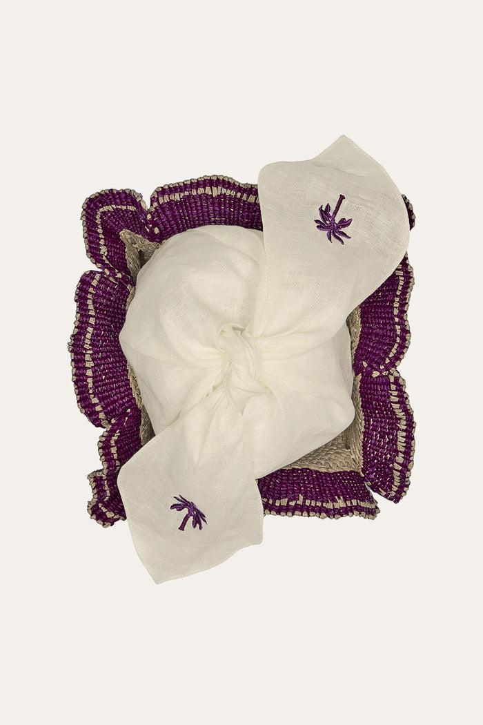 Johanna Ortiz Mushroom Mandala Mini Bread Basket Set Of 4