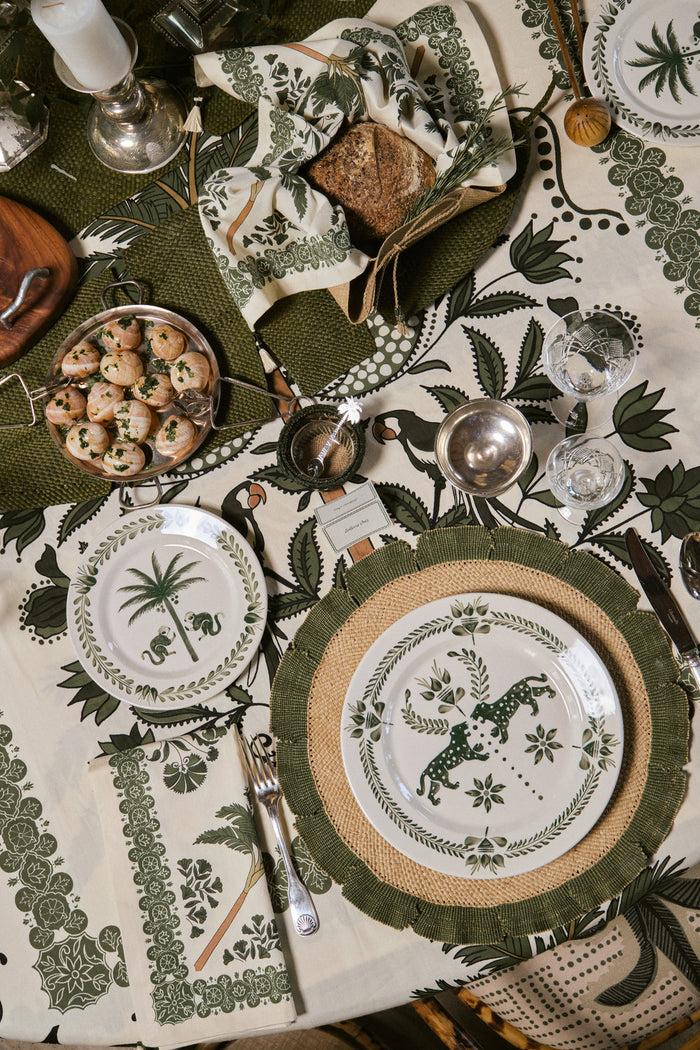 Johanna Ortiz Suzani Amazónico Napkins In Green Set Of 4