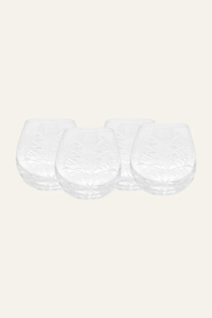 johanna ortiz Velada Mágica Glass Tumblers Set of 4